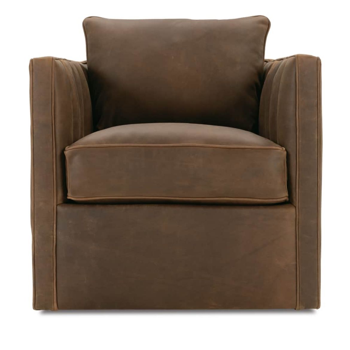 Picture of Kitt Leather Swivel Chair